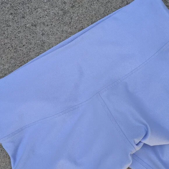 Women's High-Rise Shine Rib Leggings All In Motion XXL - Picture 4 of 11